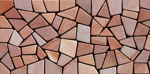 Kamenclub.ru: Песчаник брусчатка (Готика) art PSK-L-01  купить в Саратове    2600 руб/кв.м    фото КАМЕНЬ КЛУБ