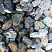 Kamenclub.ru: Щебень галтованный черный (мрамор) фр. 50-100 мм.  купить в Саратове мрамор черный с белыми прожилками щебень ландшафтный мраморный 15000 руб/т   фото КАМЕНЬ КЛУБ