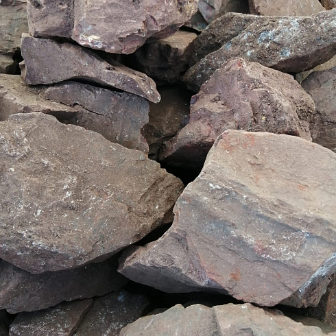 фото Яшма красная  (фр. 70-100 мм)  купить в Саратове в интернет-портале КАМЕНЬ КЛУБ