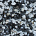 Kamenclub.ru: Мраморная крошка (щебень крошка микс : черный-белый) фр. 10-20 мм.  купить в Саратове мрамор белый, черный каменная декоративная крошка ландшафтная 12000 руб/т   фото КАМЕНЬ КЛУБ