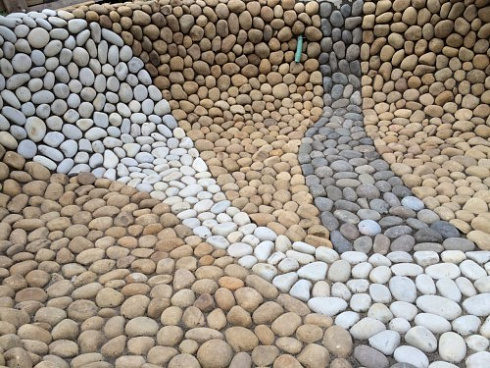 Kamenclub.ru: Песчаник ядра, фр. 100-300 мм  купить в Саратове песчаник бежевый серый рыжий речная галька 5 000 руб/т   фото КАМЕНЬ КЛУБ