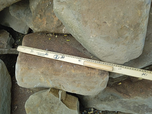 Kamenclub.ru: Песчаник для мощения дорожек, площадок, парковок ( фр 5-10 см)  купить в Саратове песчаник  серый желтый коричневый рыжий песчаник оголтованный окатанный 6500 руб/т   фото КАМЕНЬ КЛУБ