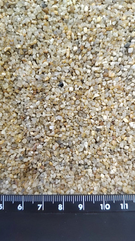 Кварцевый песок для пескоструйных работ фр. 0,8-1,6 мм.  купить в Саратове фото Камень Клуб