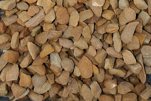 Kamenclub.ru: Щебень крошка желтый (песчаник) фр. 20-40 мм.  купить в Саратове песчаник бежевый рыжий каменная крошка песчаника 9500 руб/т   фото КАМЕНЬ КЛУБ