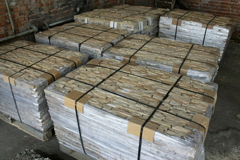 Kamenclub.ru: Песчаник (лапша) art PSG-3-01  купить в Саратове    2300 руб/кв.м   фото КАМЕНЬ КЛУБ