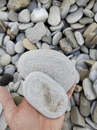 Галька черноморская фр. 50-100 мм.  купить в Саратове фото Камень Клуб