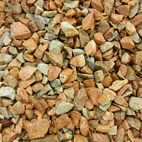 Kamenclub.ru: Щебень крошка желтый (ЗЛАТОЛИТ) фр. 40-70 мм.  купить в Саратове златолит мрамор бежевый, золотистый, желтый декоративный щебень  12000 руб/т   фото КАМЕНЬ КЛУБ