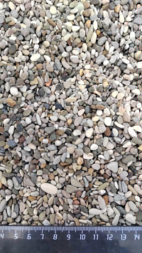 Галька черноморская фр. 3-5 мм.  купить в Саратове фото Камень Клуб