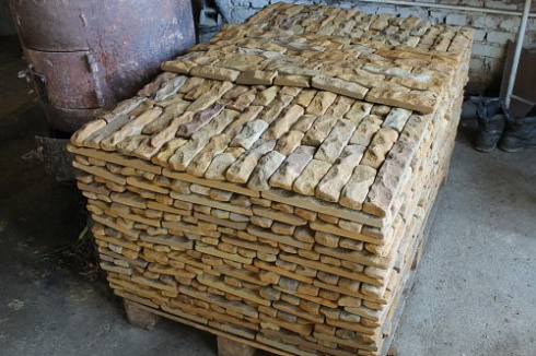 Kamenclub.ru: Песчаник (плитка) art PSG-5-02  купить в Саратове    2400 руб/кв.м   фото КАМЕНЬ КЛУБ