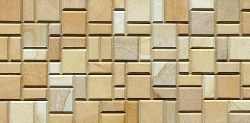 Kamenclub.ru: Песчаник (Римская кладка) art PSG-L-02  купить в Саратове    3750 руб/кв.м   фото КАМЕНЬ КЛУБ