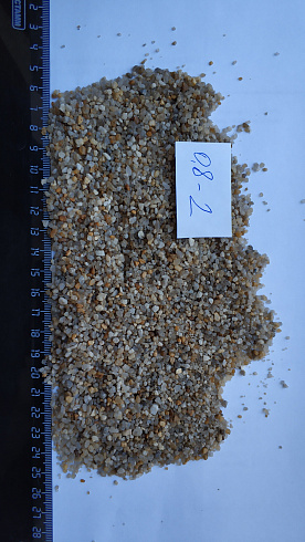 Кварцевый песок для площадок фр. 0,8 - 2 мм.  купить в Саратове фото Камень Клуб