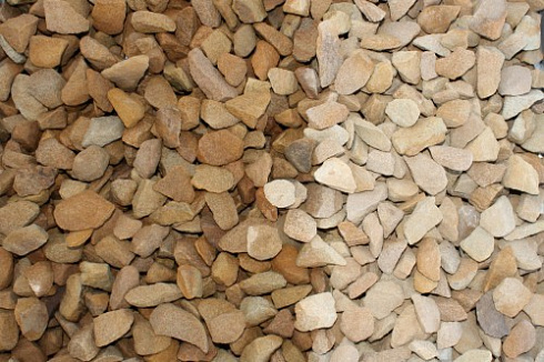 Kamenclub.ru: Щебень крошка желтый (песчаник) фр. 20-40 мм.  купить в Саратове песчаник бежевый рыжий каменная крошка песчаника 9500 руб/т   фото КАМЕНЬ КЛУБ