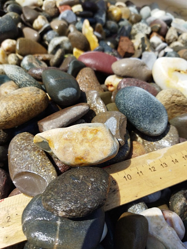 фото Галька Крымский берег МИКС фр. 20-40 мм. в интернет-портале КАМЕНЬ КЛУБ