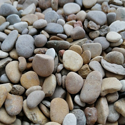 Галька каспийская фр. 3-10 мм.  купить в Саратове фото Камень Клуб