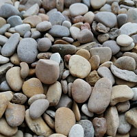 Галька каспийская фр. 3-10 мм.  купить в Саратове фото Камень Клуб