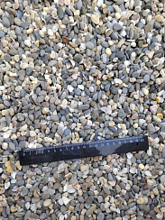 Галька крымская прибрежная фр. 5-10 мм.  купить в Саратове фото Камень Клуб