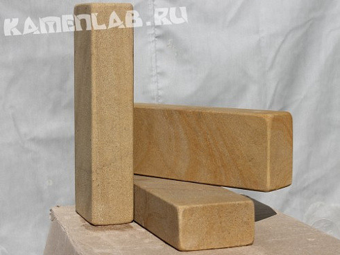 Kamenclub.ru: Бордюр садовый (песчаник) art PSG-B-01  купить в Саратове    500 руб за 1 мп   фото КАМЕНЬ КЛУБ