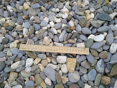 фото Галька Крымский берег МИКС фр. 20-40 мм. в интернет-портале КАМЕНЬ КЛУБ